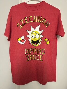 Vintage Y2K RICK AND MORTY Cartoon Network, Sz M